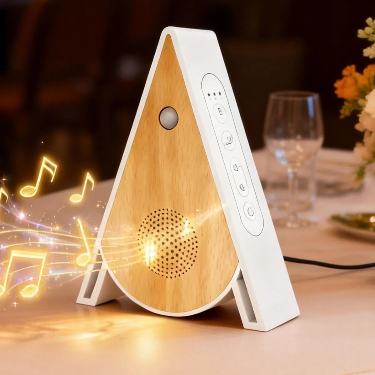 Caja De Sonido Triangular Con Sensor De Pájaros: Caja De Sonido Para Pájaros Con Temporizador, Bird Chirping Sound Box Para Meditación Recreación Relajación En Dormitorio Baño Lugar De Trabajo