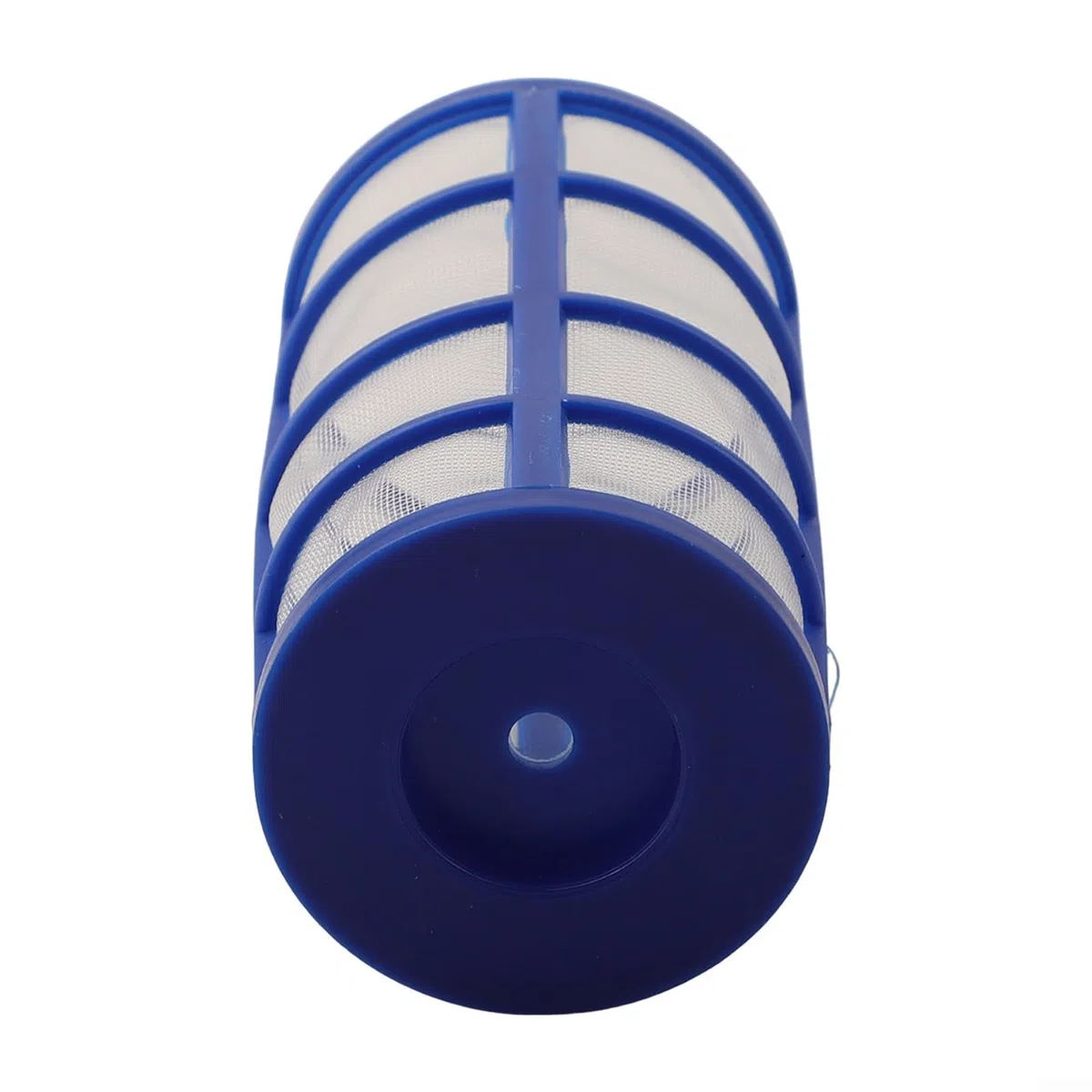 Ionizador solar para piscina, reemplazo de ánodo de cobre, 105 x 18 mm con perilla de filtro de resorte, tratamiento de agua sin químicos de bajo mantenimiento para piscinas y spas