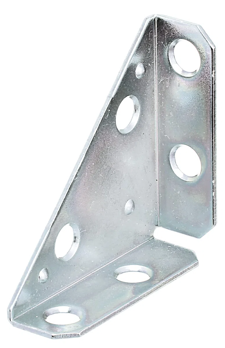 Alberts 849047 Cantonera metálica Galvanizado Sendzimir 50 x 50 x 70 mm Juego de 25