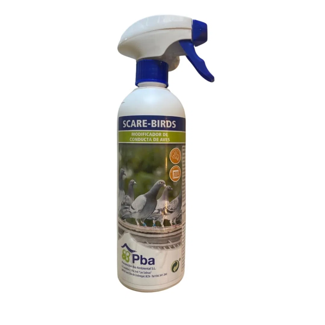 Repelente para Aves 1X500ml I Protección antipalomas ahuyentador de pajaros y protección de Balcones Plantas edificaciones Barcos Evita la Suciedad de Las Palomas contra Las Palomas y pajaros