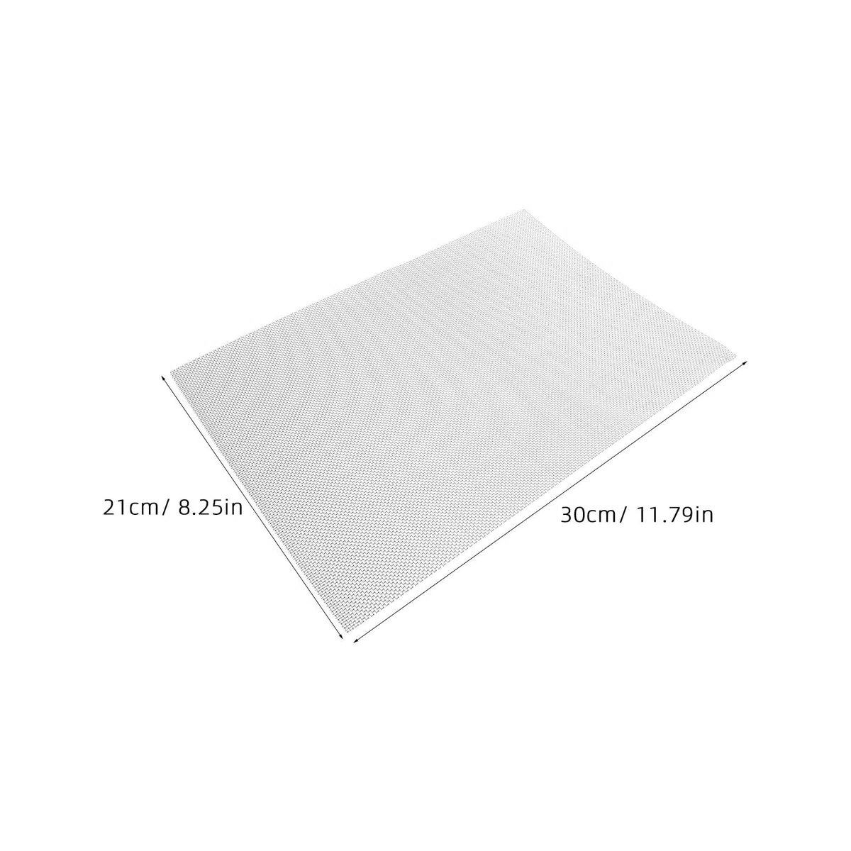 TOYANDONA 4 Piezas Revestimiento de Malla de Acero Inoxidable 20 Mesh para Bandeja de Germinación, Tapete Reutilizable Circulación de Aire Mejorada para Plantas y Brotes en Jardín