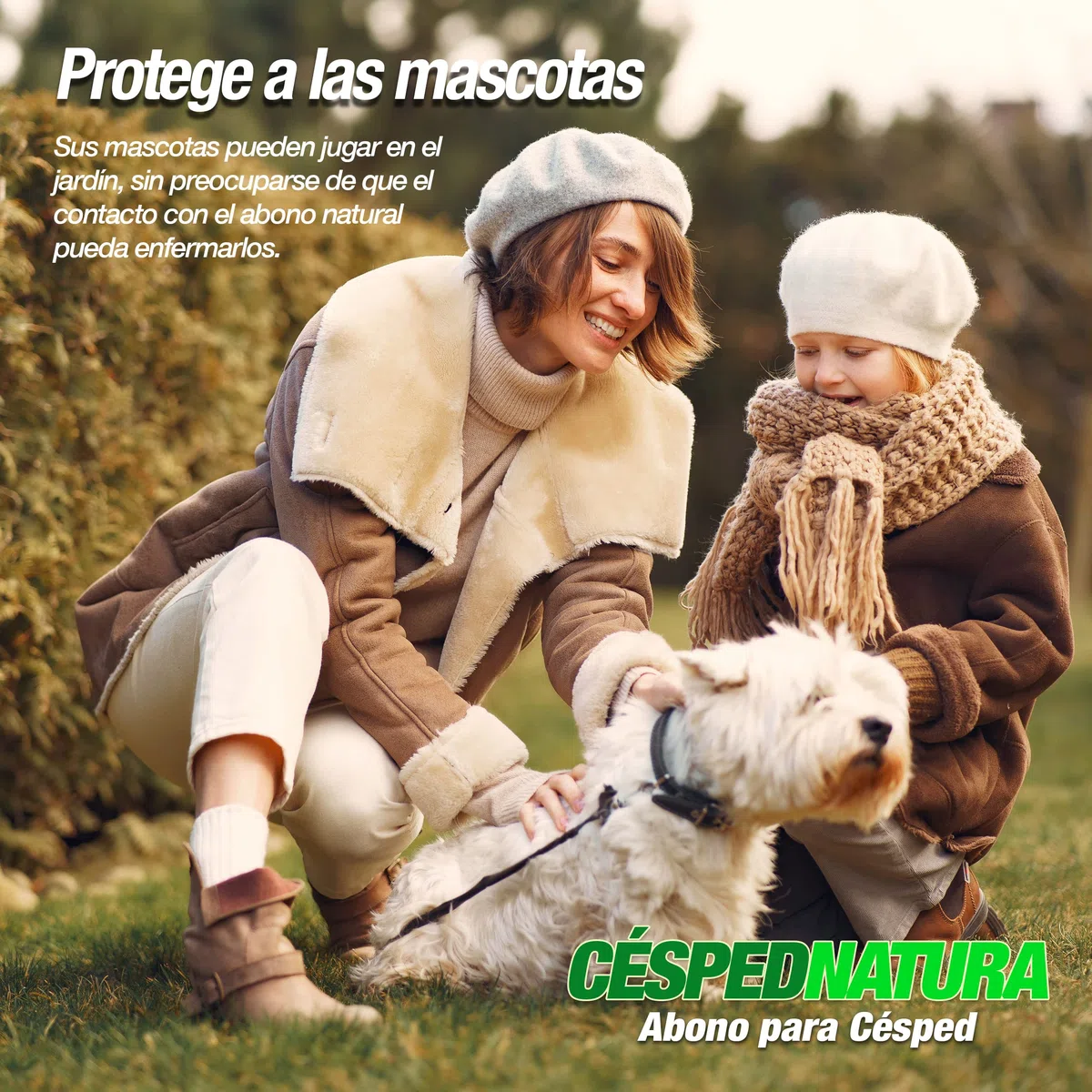 FERTIBONO CéspedNatura - Abono Orgánico de Liberación Lenta para Césped - Seguro para Mascotas y Familia, Nutrición Profunda sin Quemaduras - Apto para Todas las Estaciones. (6,5kg)