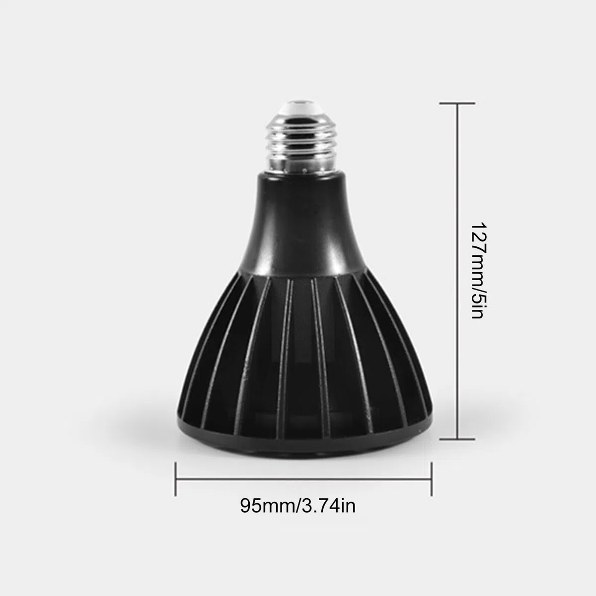 Genérico Bombilla Luz Planta - Lámparas de Interior para Crecimiento de Plantas,LED Espectro Completo Ahorro Energía Portátil para Invernadero Acuario Jardín Huerto Suculentas