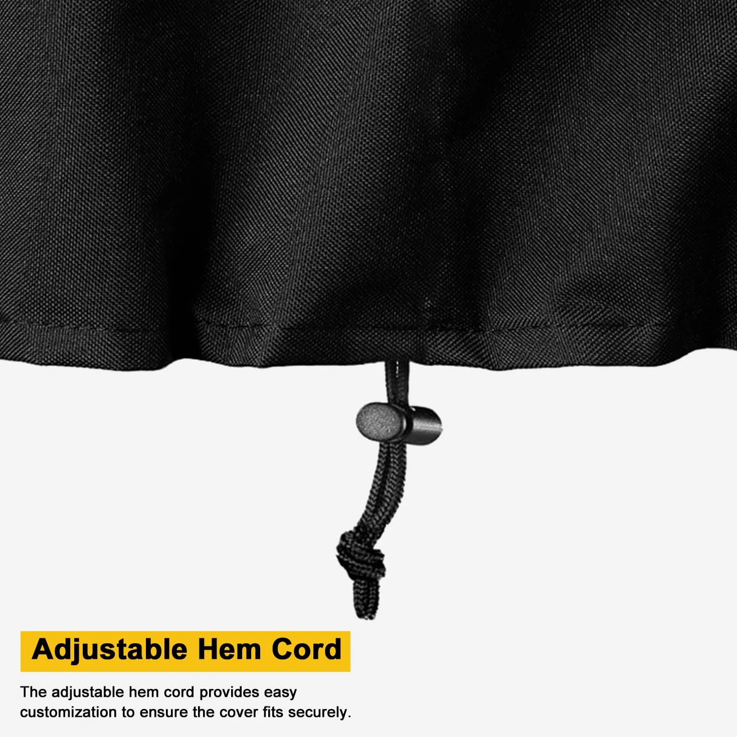 Dokon 2 Piezas Funda para Sillas Plegables de Jardín Impermeable Funda Protectora Tumbona Plegable Exterior con Salidas de Aire, Anti Viento, Anti UV, Tela Oxford 420D Cubierta Silla (110x71cm)