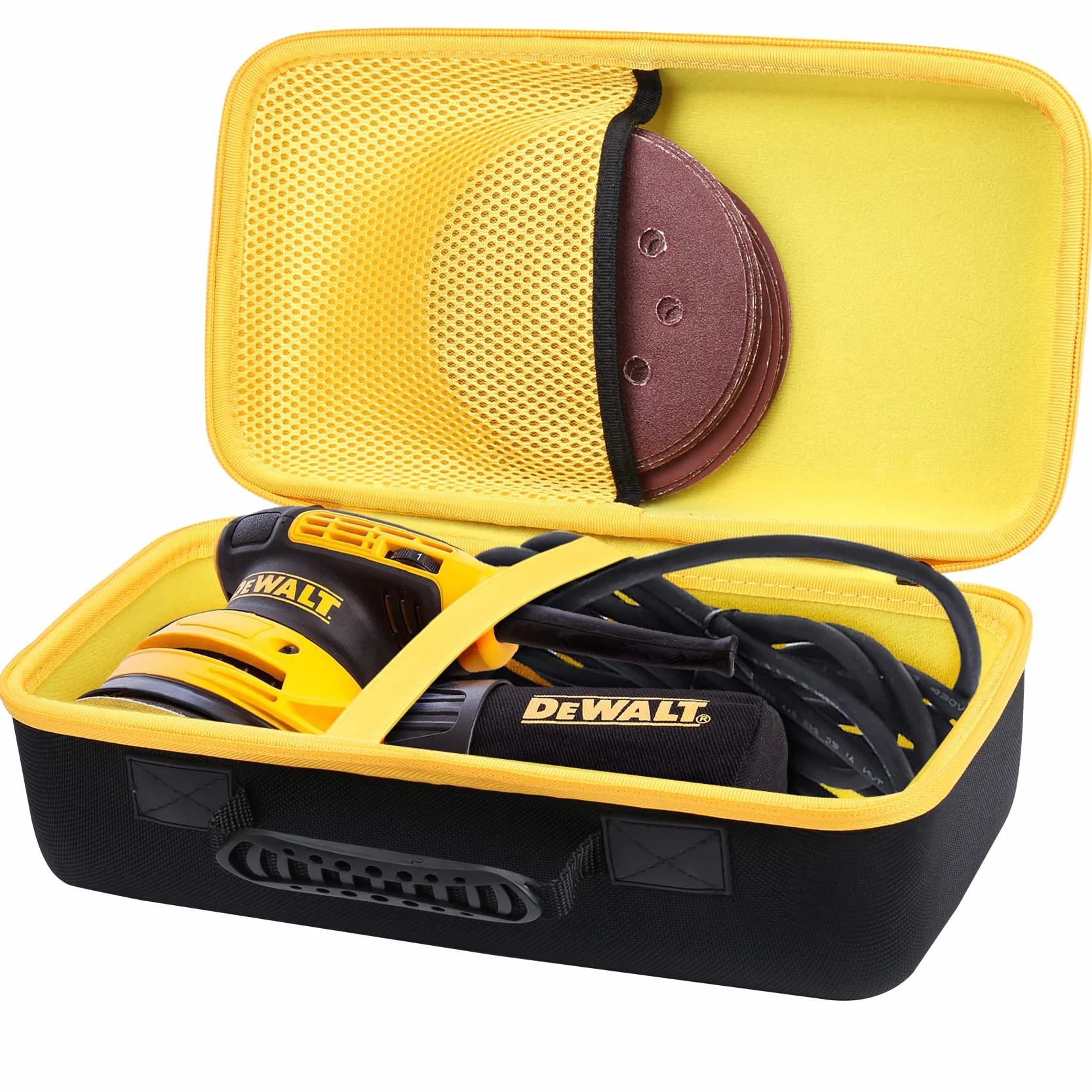 Khanka Estuche rígido para Lijadora Rotorbital DeWalt DWE6423-QS / DWE6423 / DWE6421 (Solo Estuche)