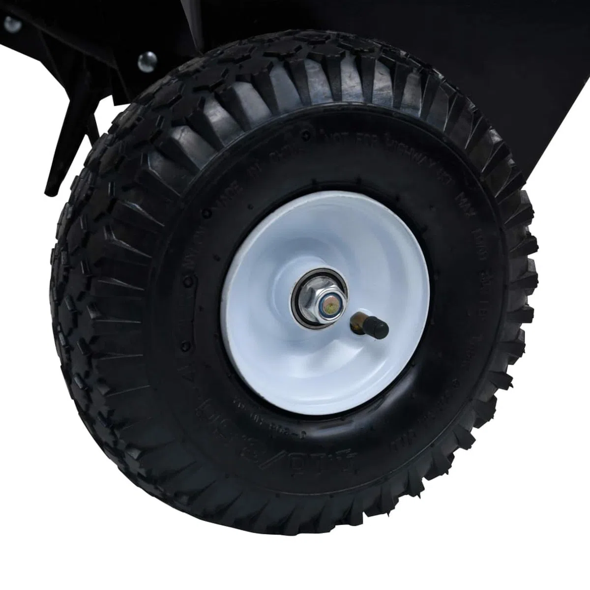 Tidyard Aireador de Césped con Rodillo para Aireación y Ventilación del Suelo - Negro, Acero, 102 cm de Ancho, 50 kg de Capacidad
