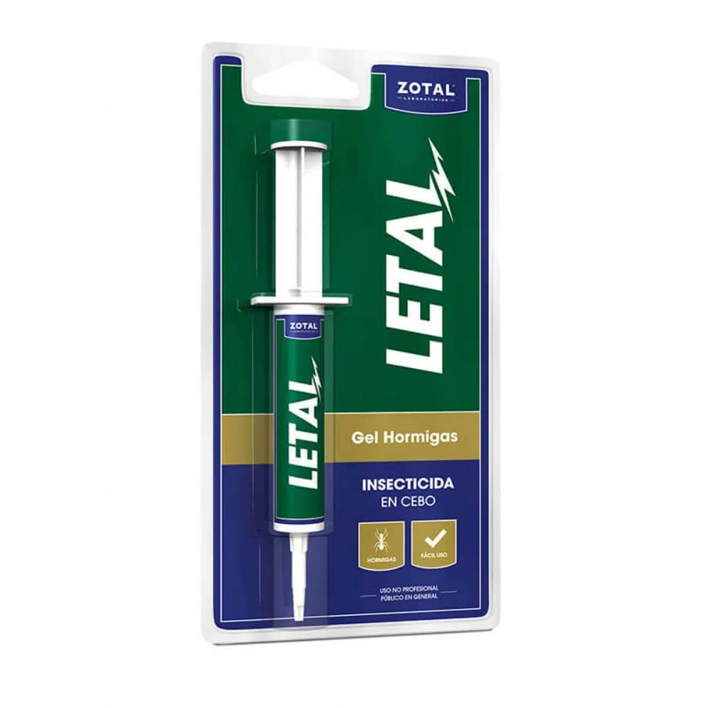 LETAL® Pack Insecticida Gel Hormigas + Super Matón | Pack contra los Insectos en Formato Gel y Aerosol | Insecticidas de acción rápida | Marca Zotal