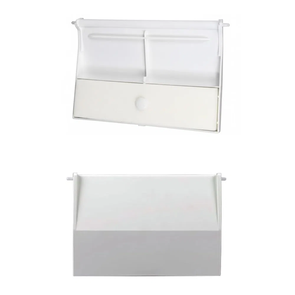 Suinga Compuerta Skimmer con Bisagra 15 litros | Puerta Recambio Skimmer 19,5 x 13,5 cm | Tapa Flotante Blanca para Piscina | Mejora Aspiracion y Limpieza Superficial