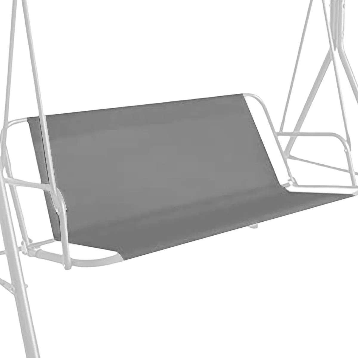 asiento columpio repuesto para columpio Hollywood, impermeable, tejido Oxford 600D, funda para columpio jardín, ajuste para mecedora 3 plazas, 138 x 50 x 50 cm