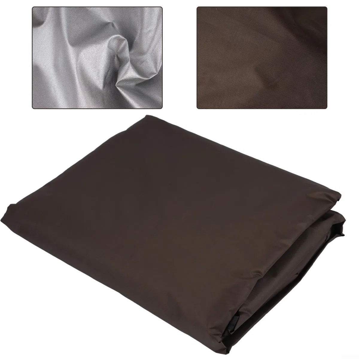Funda para asiento de columpio de jardín, funda de asiento de columpio de poliéster 190T, funda de tafetán de tela de tafetán de repuesto para silla de columpio impermeable para columpio de tres