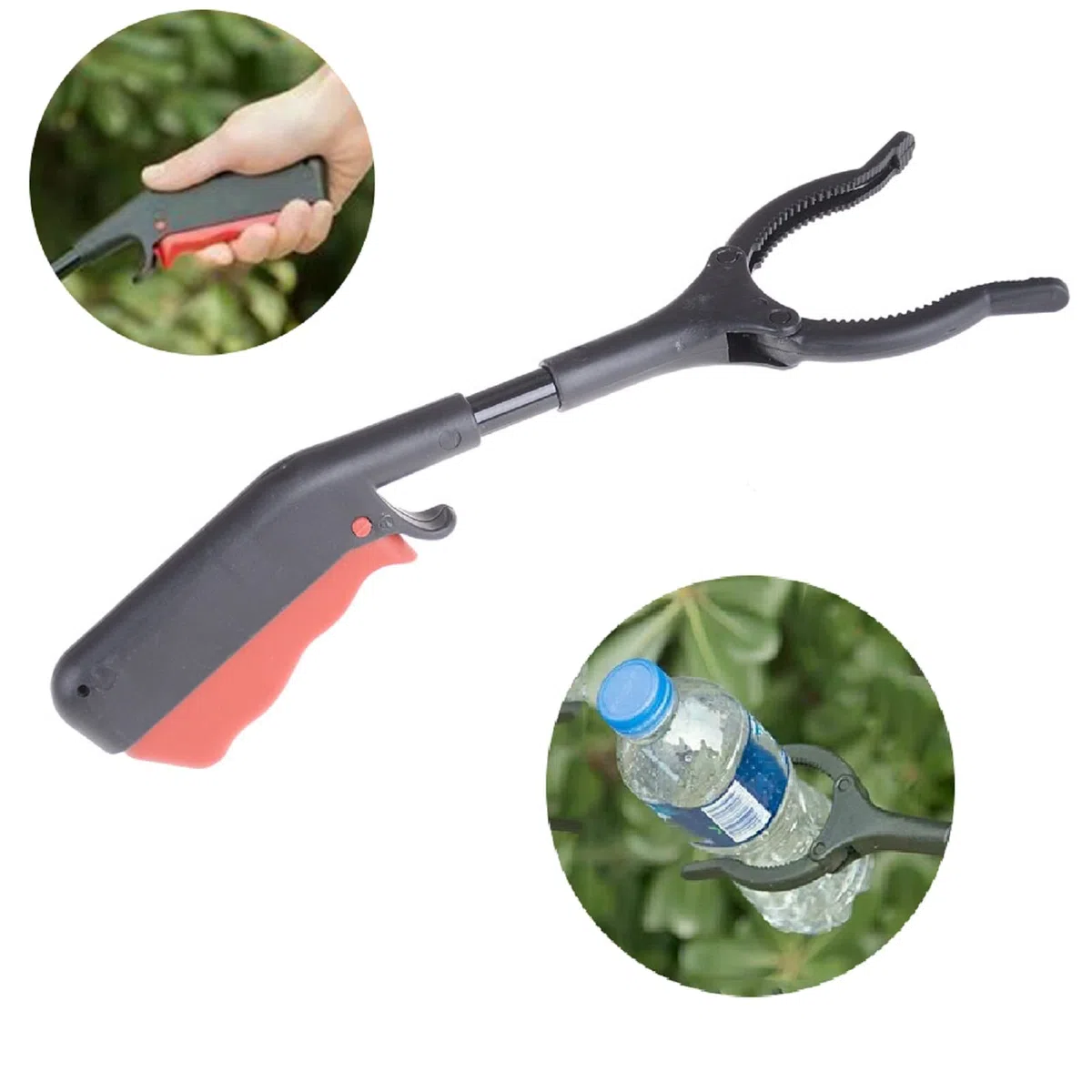 Bavooty Pinzas de Agarre para Personas Mayores,Pinzas de Agarre Ligeras,Pinza Recoge Objetos,Pinza para Recogida de Residuos,Pinzas para Personas Mayores,Recogedor de Basura,para Los Niños,Viejos