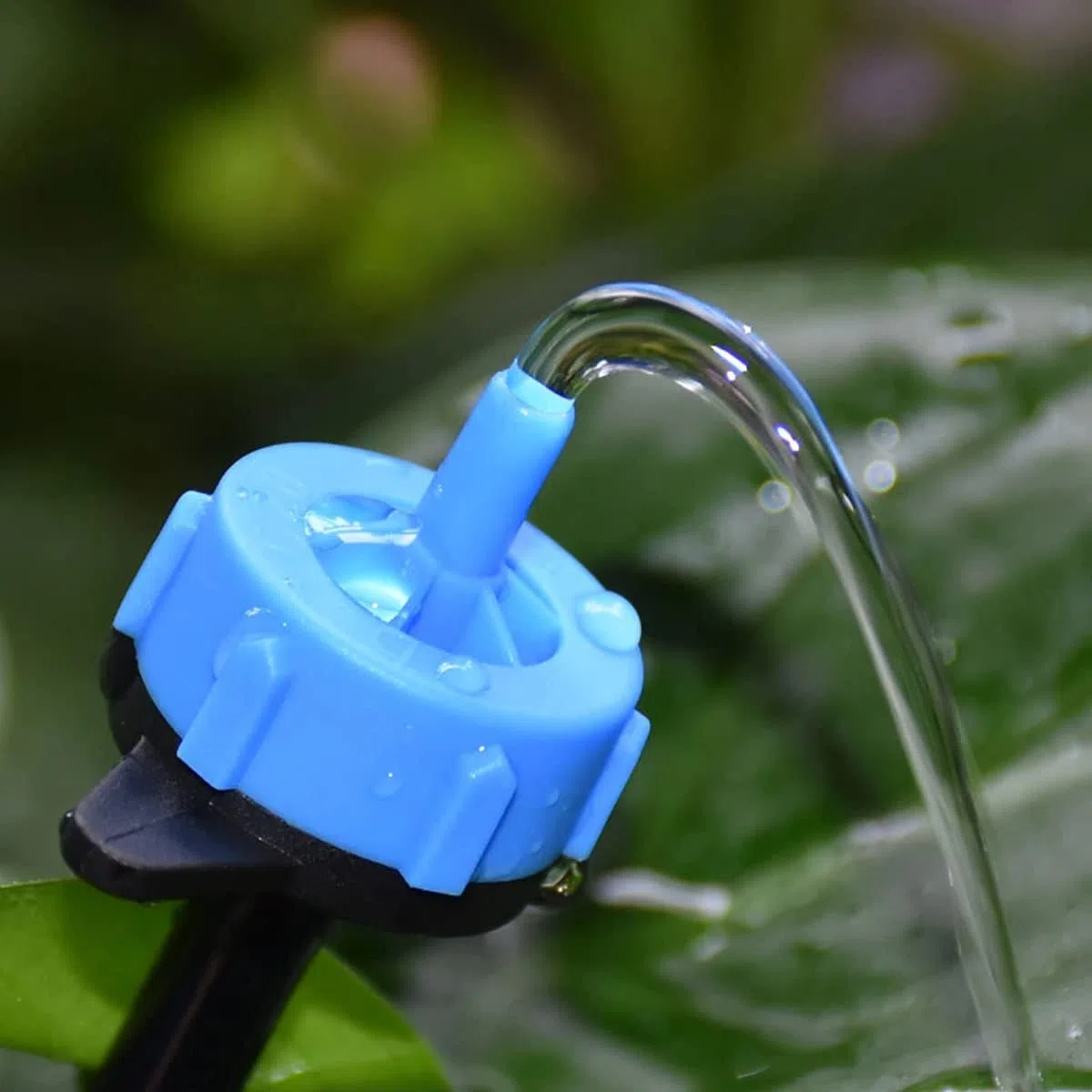 GNCGarden [Pack 500] Gotero autocompensante 8 L/h. Gotero para riego agricola y jardineria. Gotero pinchado Desmontable Apto para microtubo. Presión Trabajo 1 a 3 Bar | Incluye Membrana nítrica