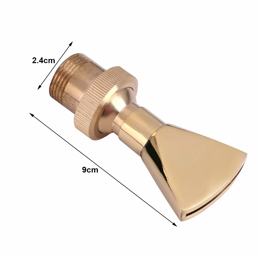 ASHATA Boquilla De Fuente Aspersor De Cortina De Agua DN15 G1 / 2 Rosca Interna DN20 G3 / 4 Diámetro Exterior