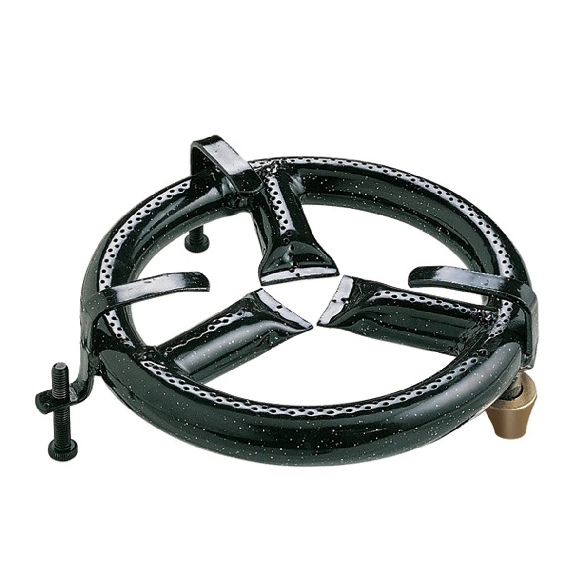 Algon | Paellero Gas Butano/Propano, Metálico Esmaltado, Ø 20 cm - Paellero de Gas Diametro 20 cm