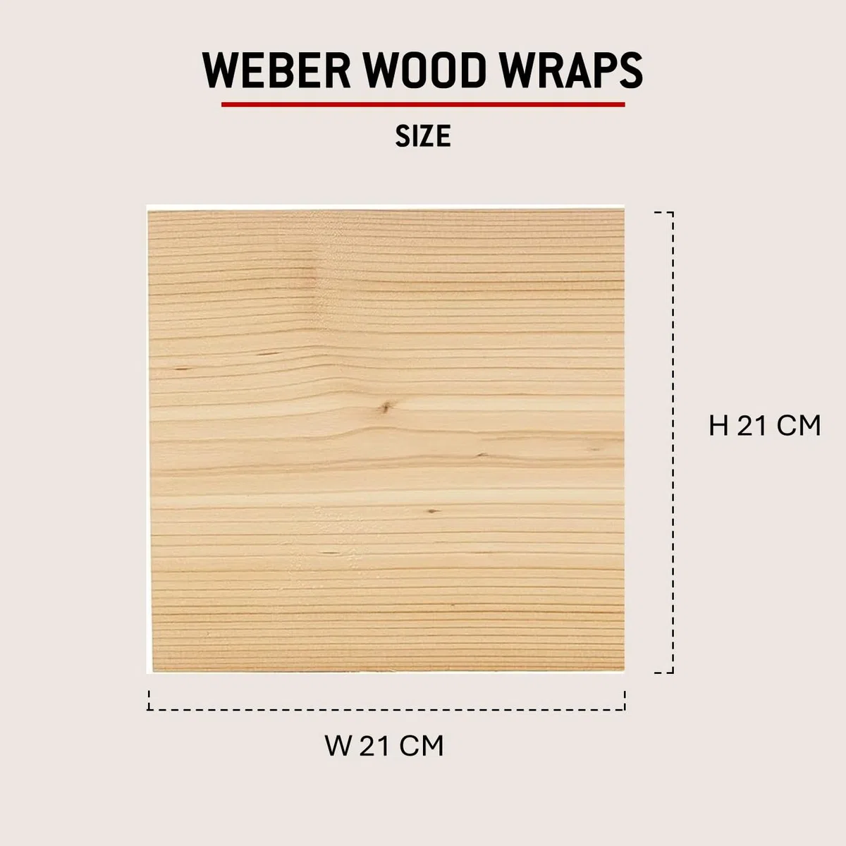 Weber Envolturas de Cedro Rojo del Pacífico para ahumar (Paquete de 8), delgadas y finas de madera de cedro, para envolver alimentos, aromas ligeros de humo, 100% madera natural (17521)