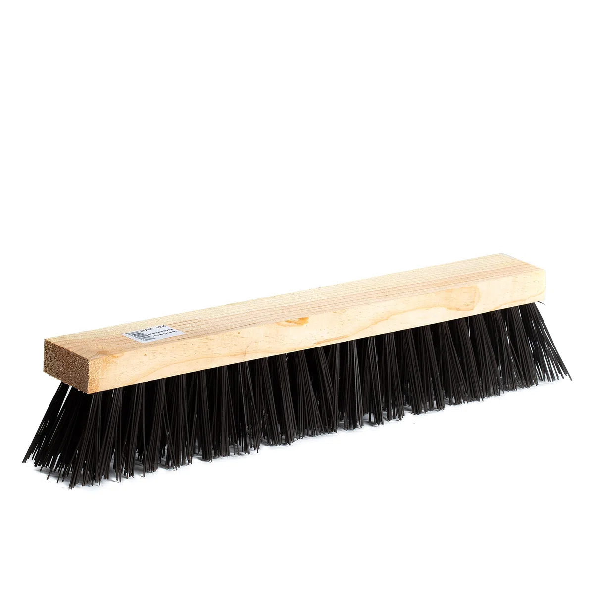 Cepillo barrendero 50 cm Fibra Dura Fuerte con Garra metálica con Mango Madera
