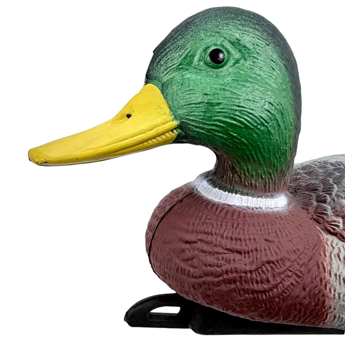Pato para Estanque Flotante de Plástico Impermeable, Adorno de jardín Señuelo de Caza (1 Pato Artificial Multicolor)