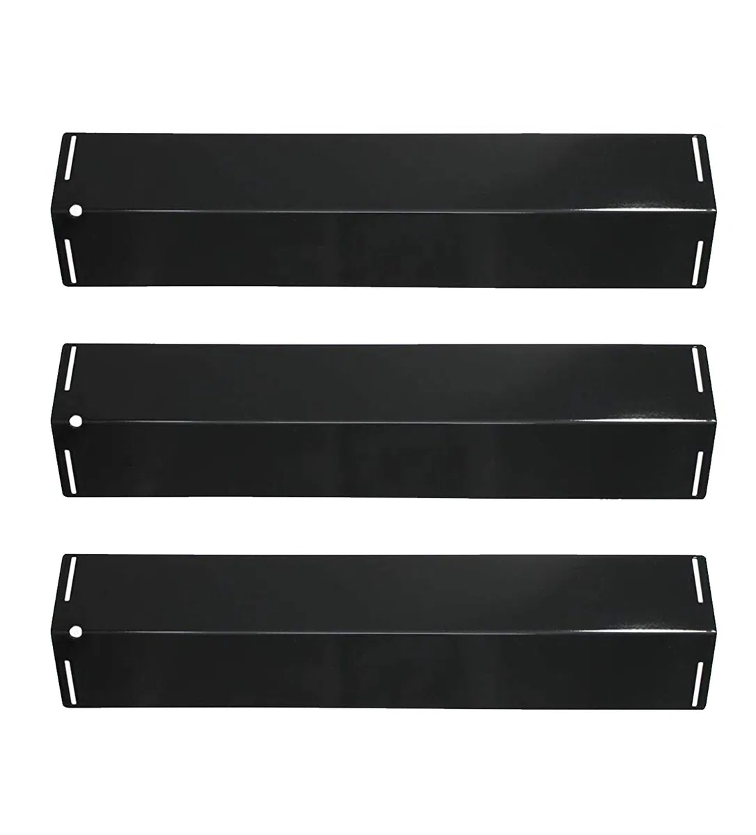 Gas Barbecue Parts 92151 (3-Pack) Placa de Calor de Acero de Porcelana, protección térmica Parade Parrilla de Gas de CCLIFE, Landmann, Char-Broil, Broil-Master Parrillas