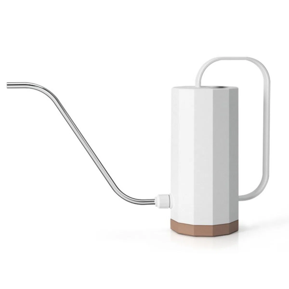 Regadera de Cuello Largo | Regadera de jardín de Acero Inoxidable de 50 onzas, Boquilla Larga para Evitar derrames para Plantas de Exterior e Interior