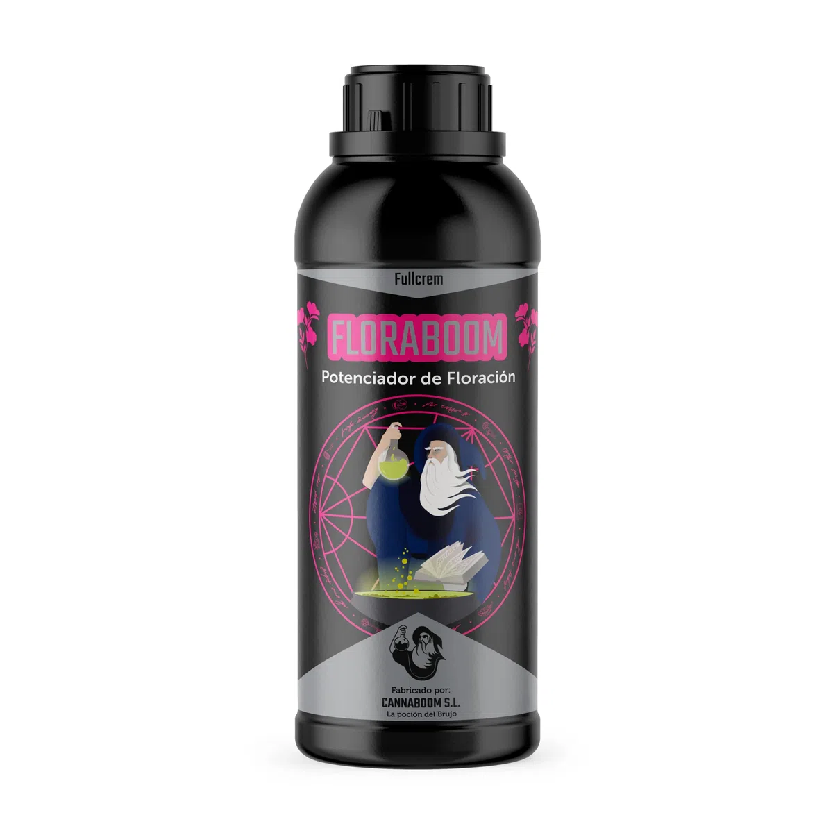 FLORABOOM FULLCREM - "Cannaboom" (1.000ml) | NPK 9% - 18% - 9% | Fósforo + Potasio | Floración Intensa | Cosechas Abundantes y Aromáticas