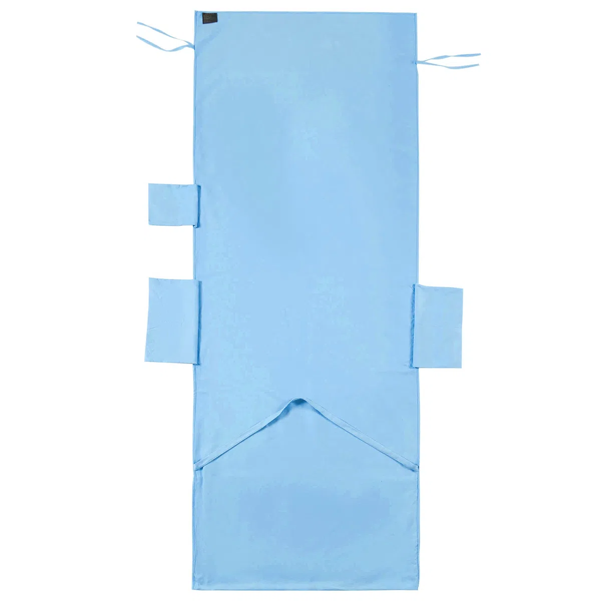 Morbuy Funda para Toallas para Tumbonas de Playa, Color sólido Funda para Silla de Playa de Microfibra con Bolsillos Laterales, para Tumbonas de Jardín, Piscina, Tomar El Sol (Cielo Azul)