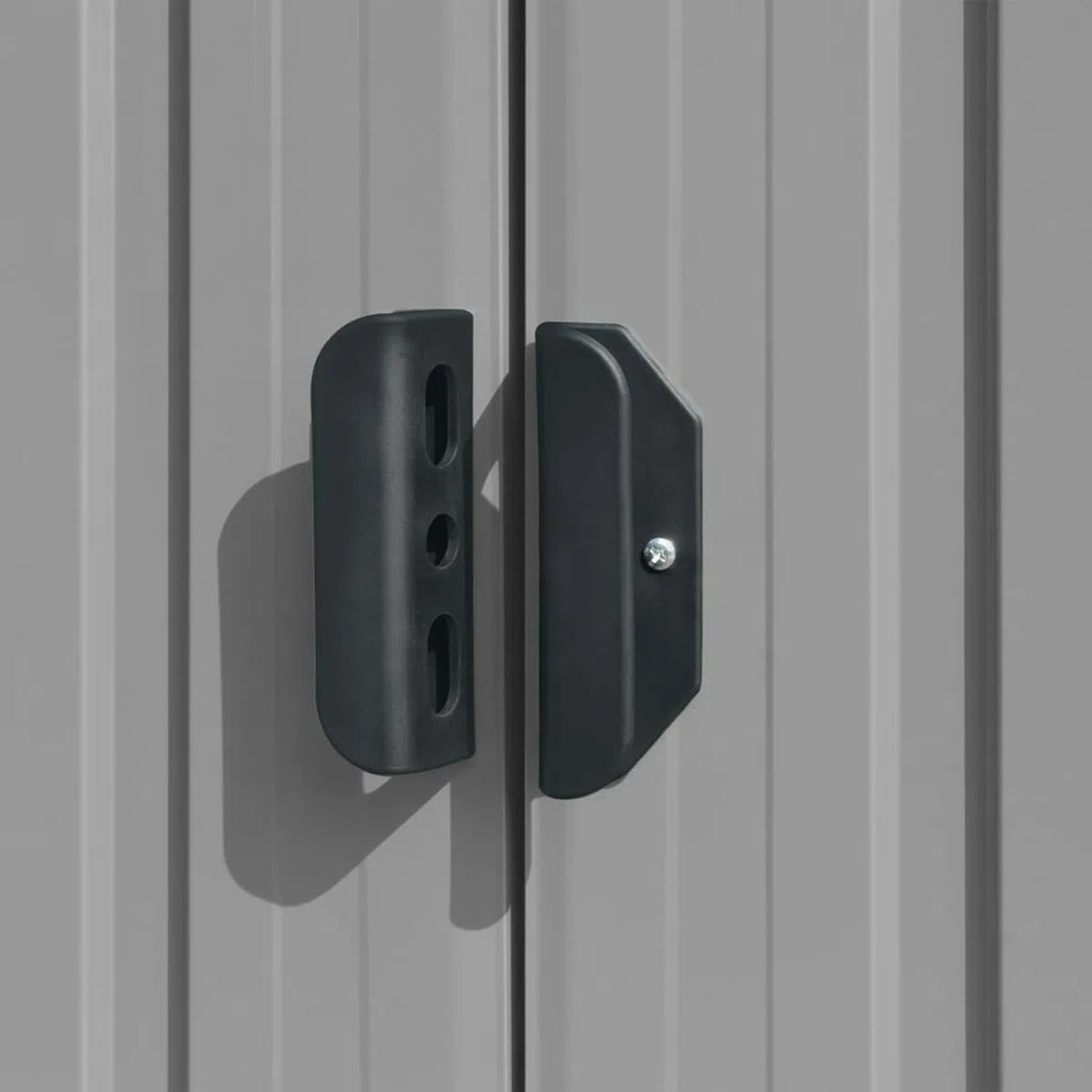Cobertizo de jardín, Casetas para Parcelas, Casetas De Jardin, Cobertizo Jardin Exterior, Caseta Jardin Exterior, Casas Prefabricada, Acero galvanizado Gris 257x779x181 cm