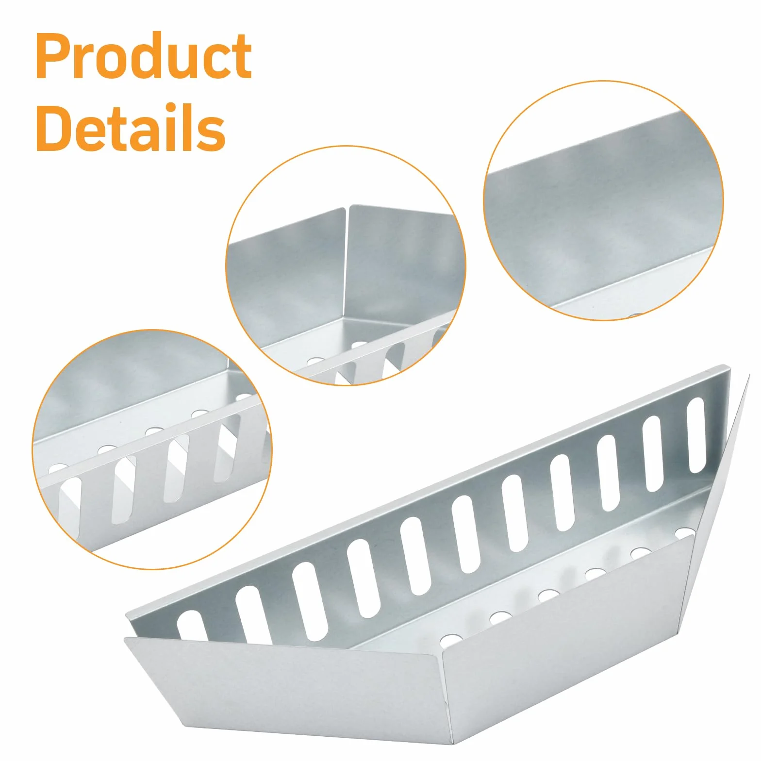 Cesta de carbón para barbacoa Weber - Accesorio BBQ para parrillas de bola de 57 cm - Cestas de carbón y bandeja de carbón - Compatible con las parrillas de carbón Weber 7403 y One-Touch