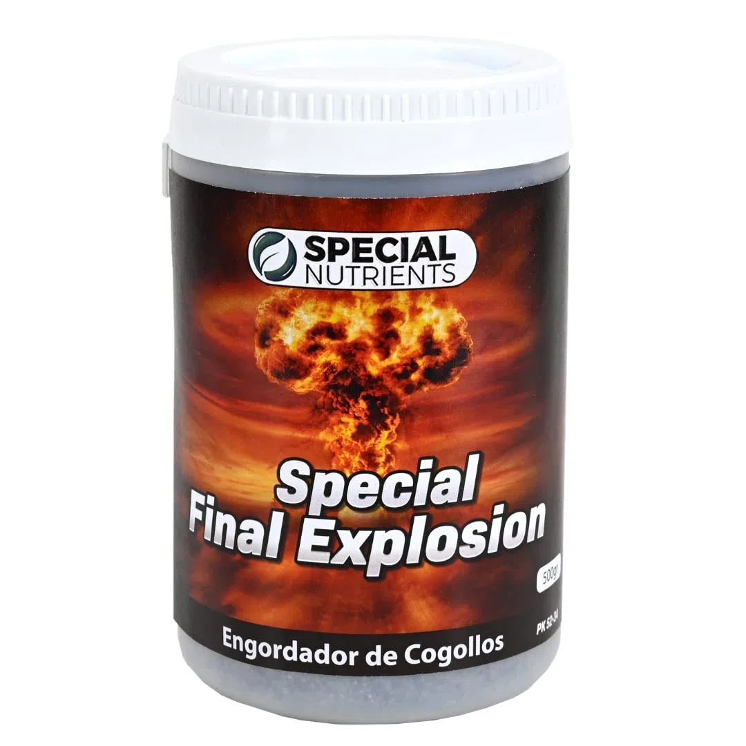 Special Nutrients - Cogollador Revienta tu Cosecha - Engorde Masivo Flores Rápido y de Calidad - Abono Explota Cogollos Pk 52-34 (250gr)