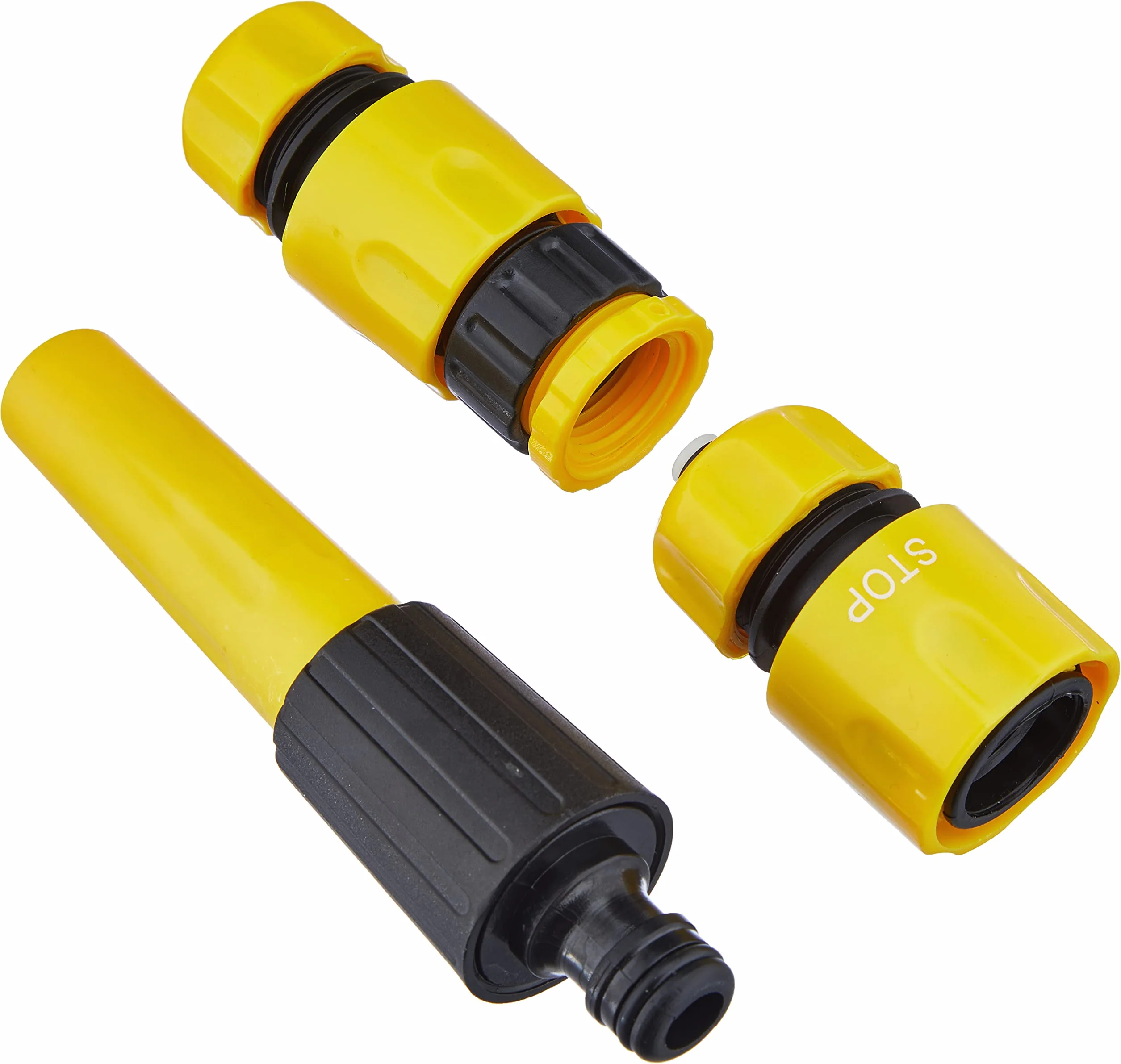 Meister Schlauch Kreuzgewebe, 13 mm (1/2 pulgada) - 20 m de longitud - Incl. Conexiones - Para regar áreas pequeñas - Resistente a la huella y la abrasión - Resistente a los rayos UV / Man