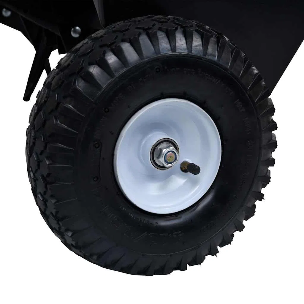 Aireador de césped para tractor cortacésped de 102 cm de ancho de trabajo con 24 puntos de deshuesado, aireador de suelo para tractor de césped y ATV, de acero robusto