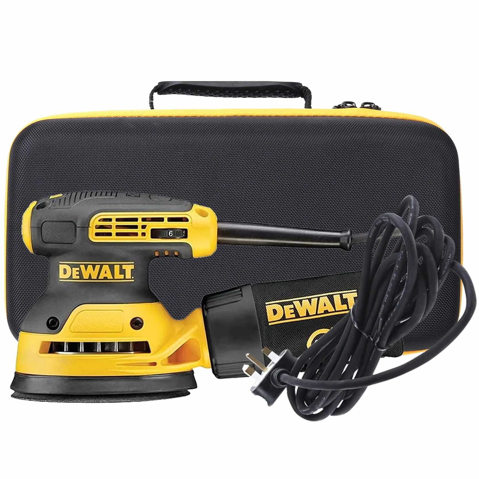 Khanka Estuche rígido para Lijadora Rotorbital DeWalt DWE6423-QS / DWE6423 / DWE6421 (Solo Estuche)