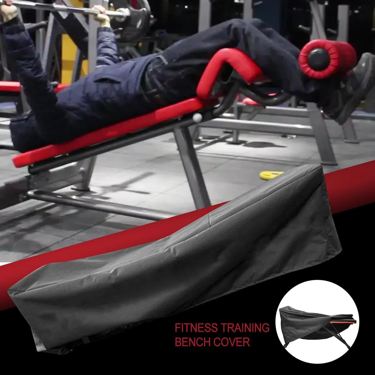 Funda Para Banco De Pesas Ajustable, Funda Impermeable Para Banco De Abdominales, Funda Para Tabla De Abdominales A Prueba De Polvo, Funda Para Banco De Ejercicios Interiores Y Exteriore