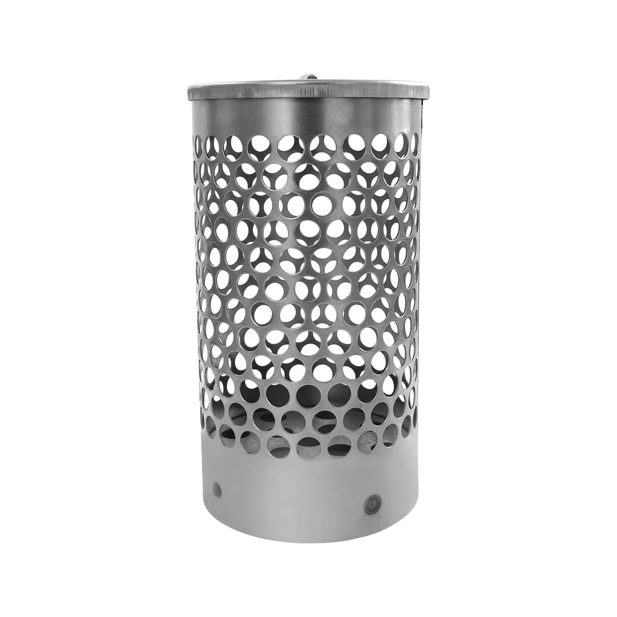 Parrilla portátil de carbón sin humo, ahumador vertical de barril para acampar al aire libre, uso en interiores, 11.8 x 13.4 pulgadas, parrilla de carbón compacta para una experiencia perfecta de