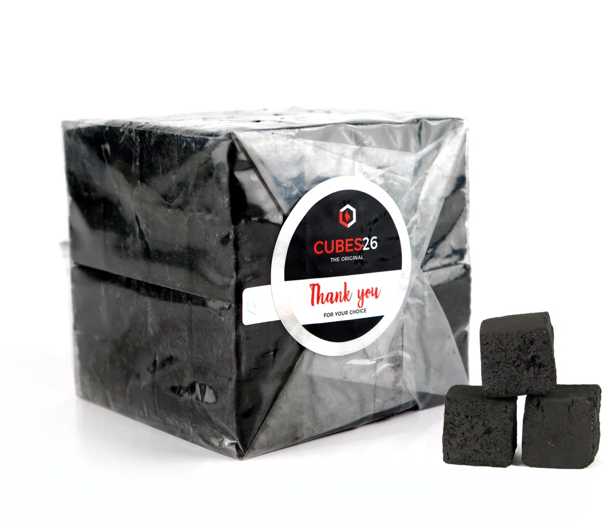 BLACKCOCO's 2KG de Carbón Natural para Shisha y Barbacoa - Briquetas de Carbón de Coco Hookah y Barbacoa - Carbón para Shisha y Barbacoa con Largo Tiempo de combustión