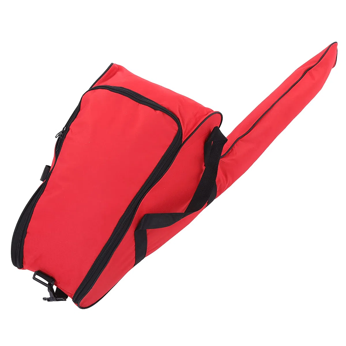 Tissting Bolsa de almacenamiento para motosierra, resistente bolsa de tela Oxford impermeable con cremallera larga y correas resistentes para herramientas de carpintería y leñadores