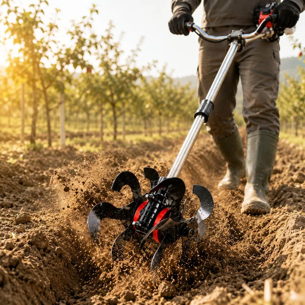 Cultivador para Hecht 145, Accesorio para escarda y surcado