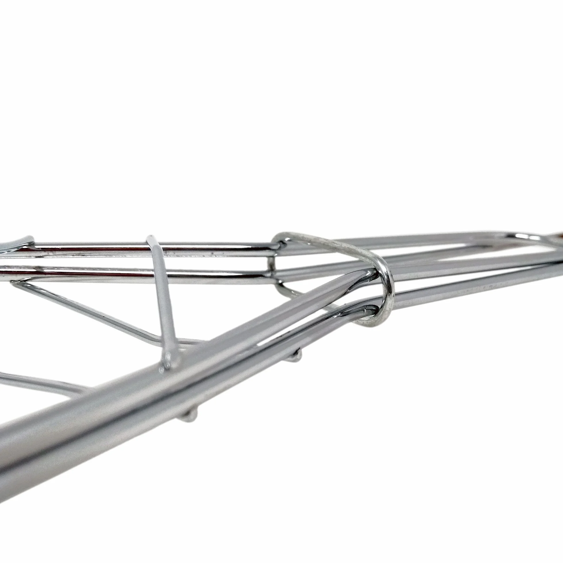 Para freír pescado | para pescado a la parrilla y espátula para pescado, soporte cesta | accesorios de barbacoa de ToCis Big BBQ, Silber mit Holzgriff (57x13 cm)