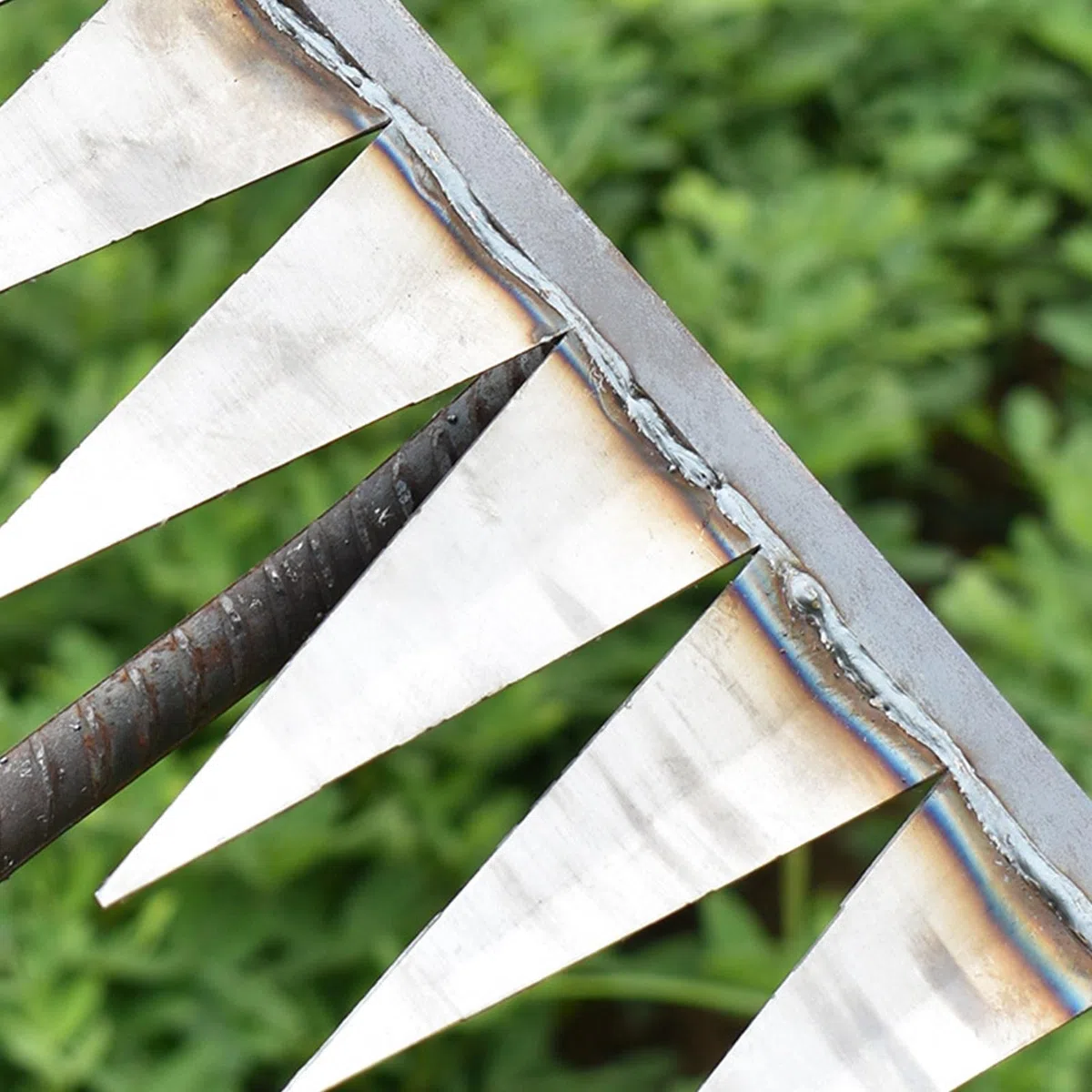 Rastrillo Metal para jardinería, deshierbe Malas Hierbas - Rastrillo Mano Acero al Carbono para escarificar, deshierbar, Cultivar, rastrillo raíz Grava