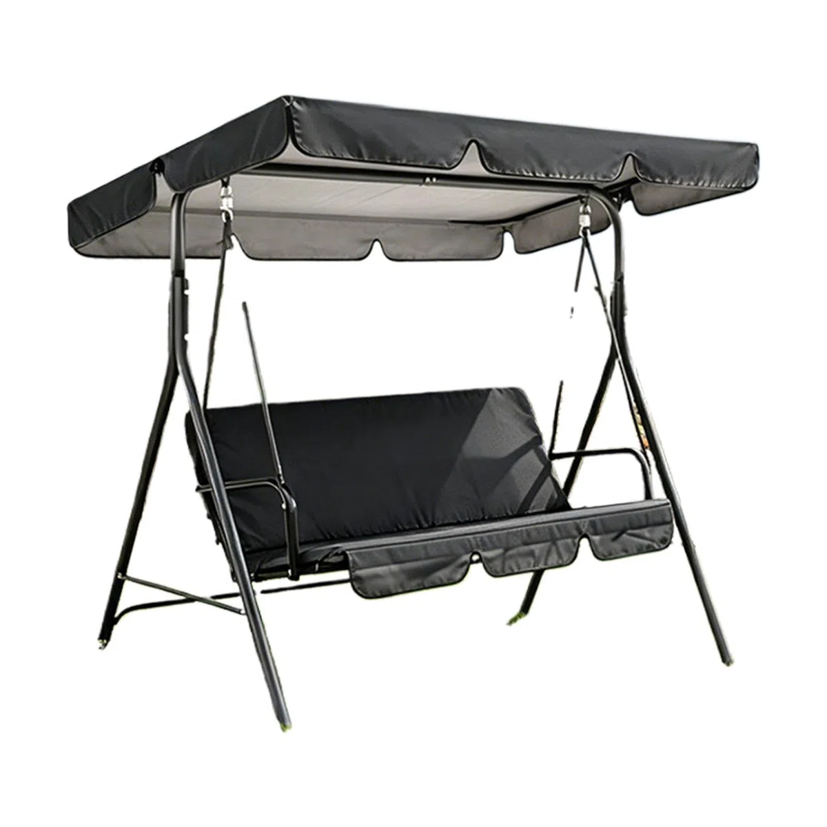 Techo Para Balancín - Toldo Impermeable Protector Solar 165x115x15cm | Cubierta De Repuesto Tela Oxford 210D Cuatro Estaciones Cubretodo Para Jardín Patio Porche Balcón Muebles