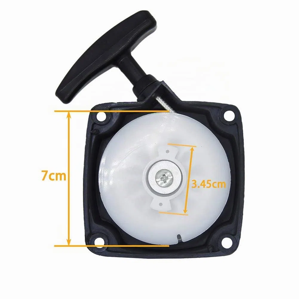 cuerda Starter Starter + mitnehmer placa Motor Sense zorro rojo TARUS TIMBERTECH Fuxtec bc52, bc520