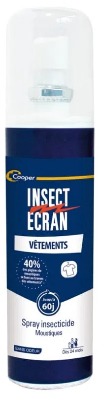 PERMETRINA INSECTICIDA EN Spray para Ropa - Aerosol - 100ml