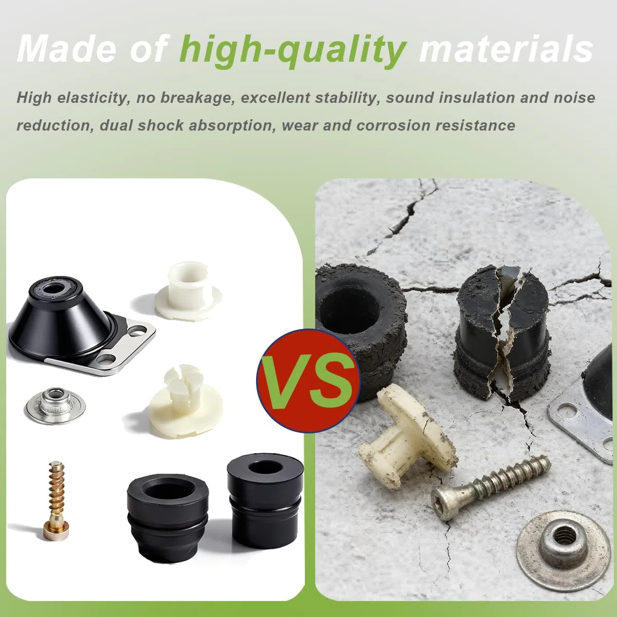 ZAMDOE Amortiguador de Vibraciones con Anillo de Goma de Repuesto para Stihl 026 024 MS240 MS260 Motosierra para1121 790 9901 1121 790 9912 1121 790 9909 con 1121 120 1617 Filtro de Aire y bujía