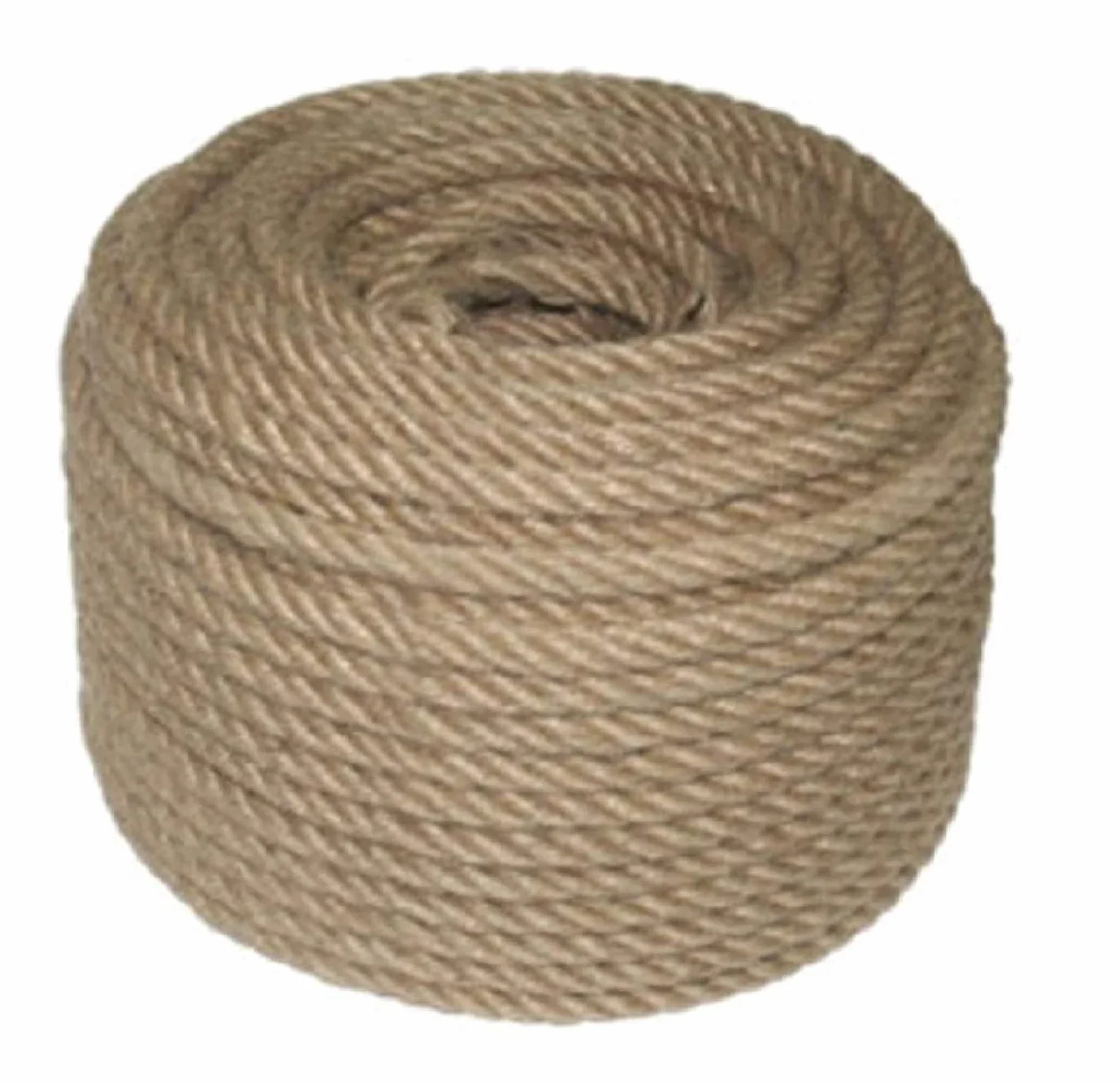 Cuerda de Yute Natural, 8 mm de Grosor y 50 m de Largo, para jardín, Manualidades, Embalaje y decoración