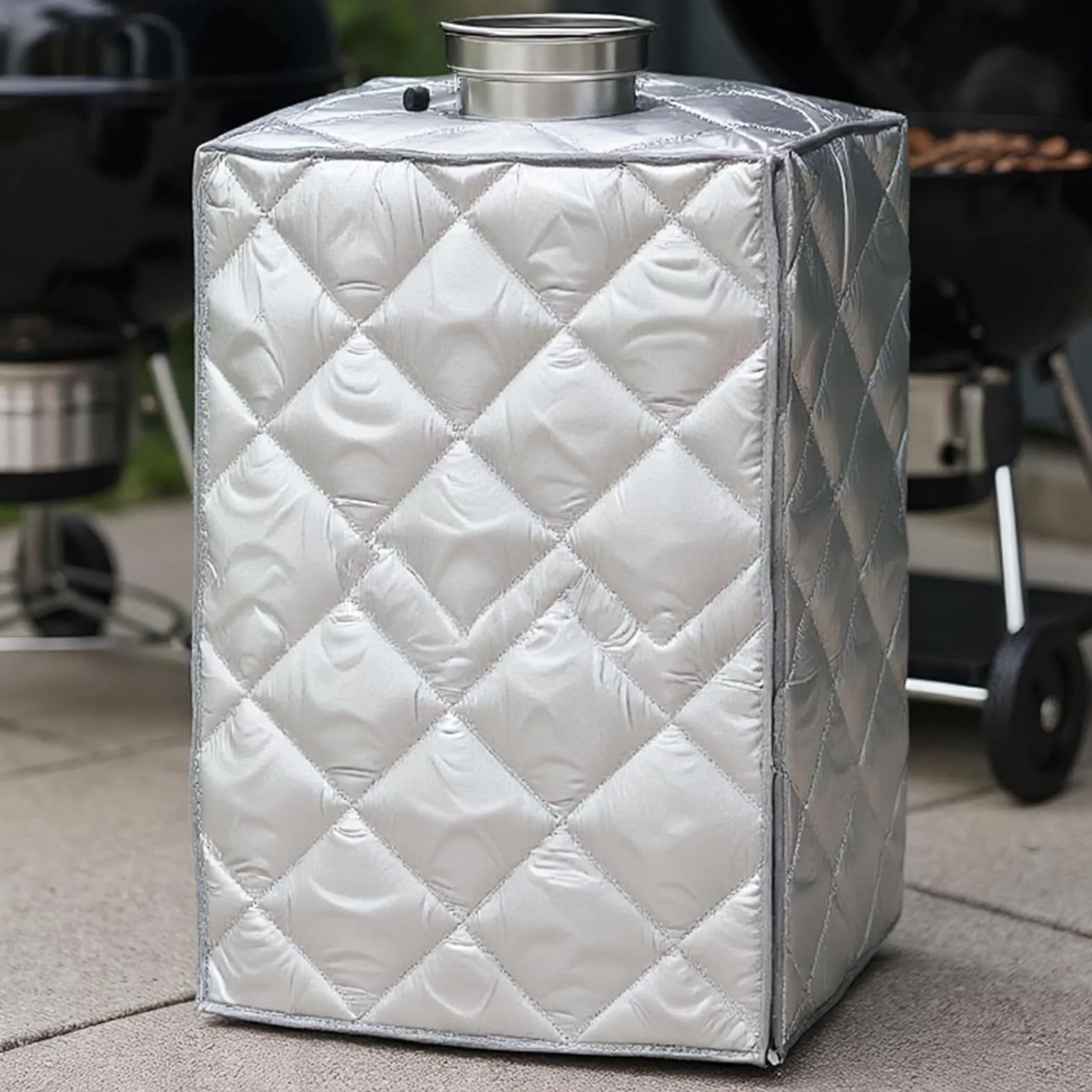 Cubierta reforzada para calentador de agua,Funda protectora impermeable para calderas y calentadores,Funda aislante contra heladas, lluvia y polvo,Durable al aire libre para patio,47x33x75cm