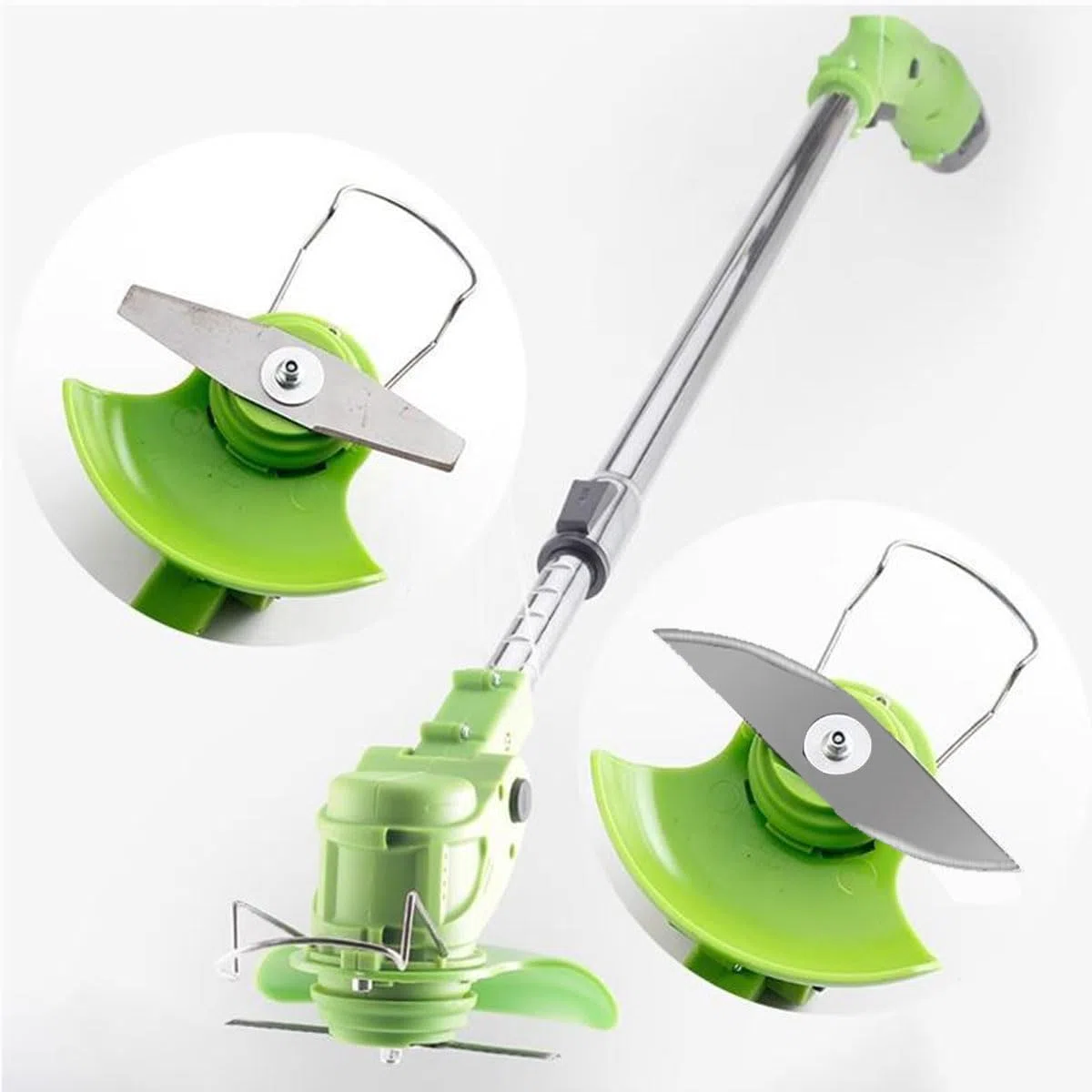Cuchilla para desbrozadora, Cuchillas de Repuesto para desbrozadora, Cuchillas de Metal para Desbrozadora Electrica, Cuchilla Desbrozadora Trituradora, 17 Piezas