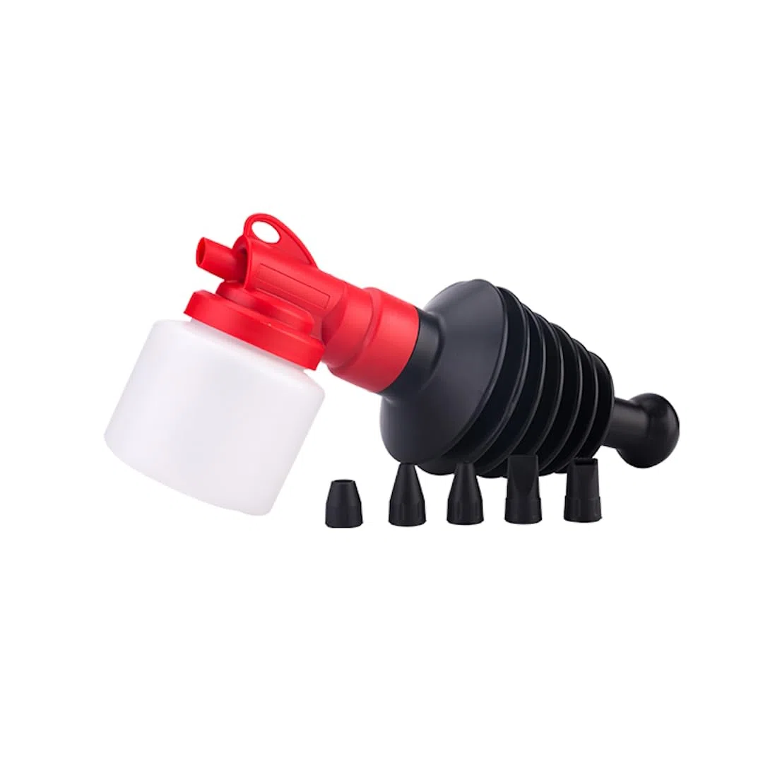 Espolvoreador manual 500gr - Bricomed. Ideal para azufre, tierra de diatomeas o insecticidas. Fuelle de gran tamaño. Cinco boquillas.