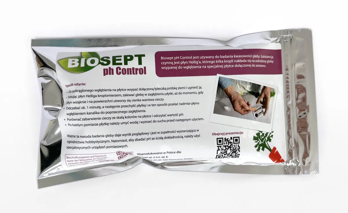 control ph - medidor de ácido del suelo
