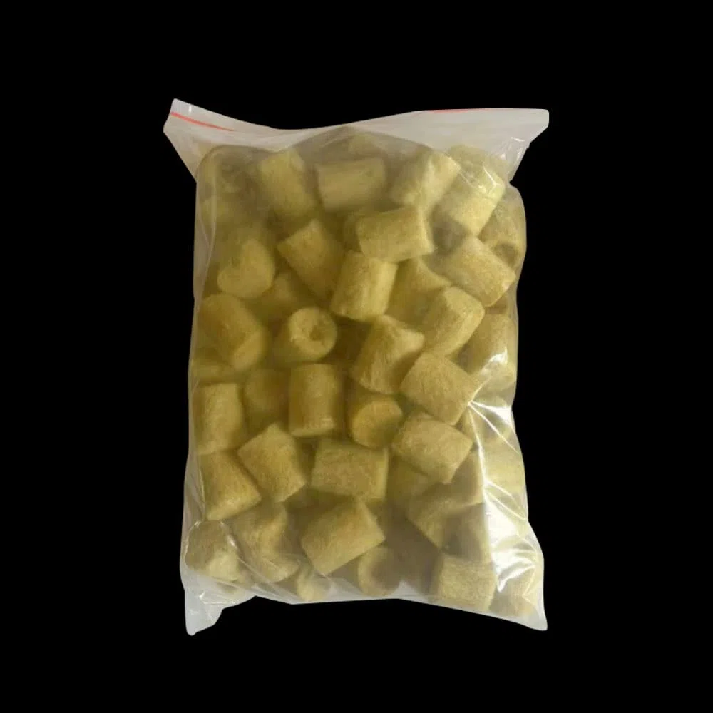 Cubo de Lana de Roca sin Suelo 50 Piezas Cubos de Cultivo Hidropónicos Bloque de Lana de Roca Plántulas HidropóNicas Tapones Agrícola Rockwool Cilíndrico Cubos de Lana de Roca Propagación