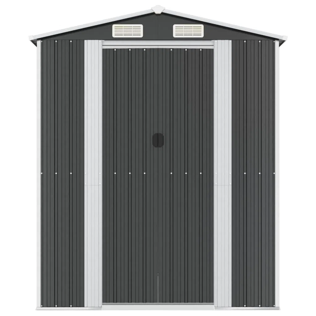 Caseta para electrodomésticos, color antracita, 192 x 523 x 223 cm, acero