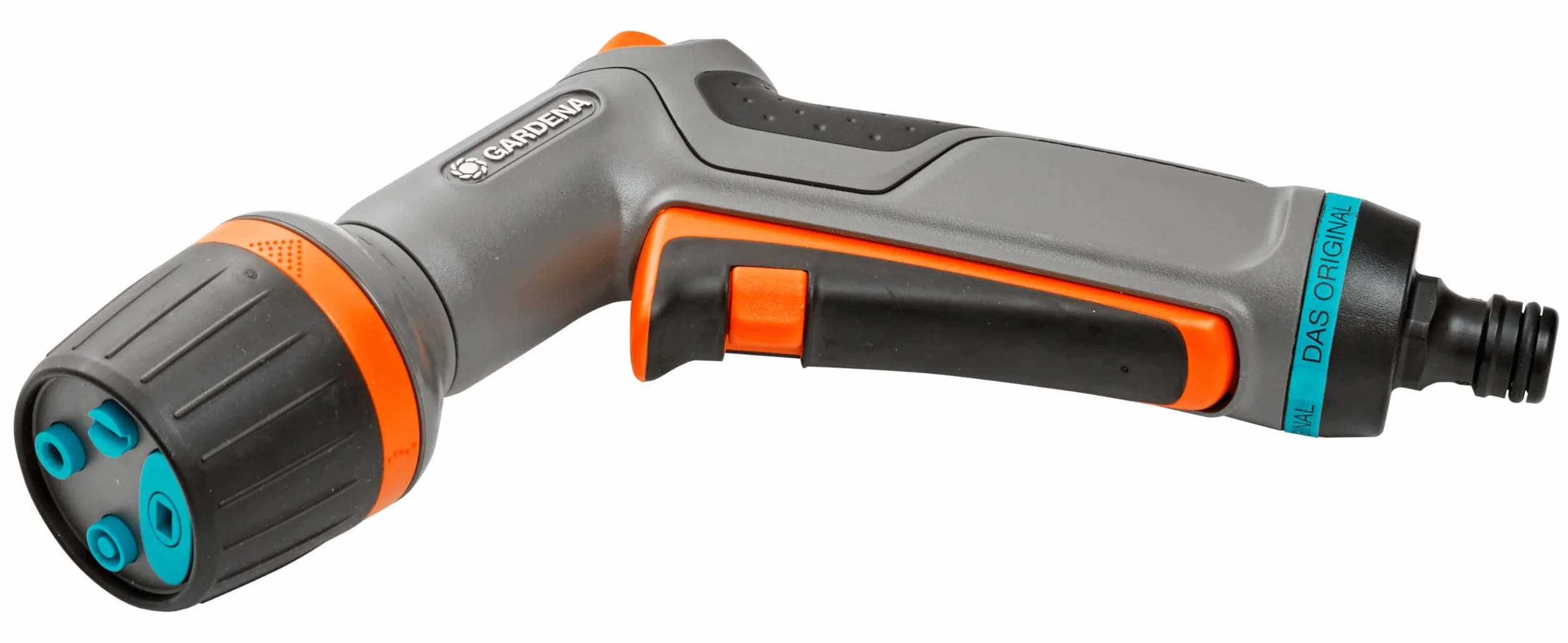 Gardena pistola de limpieza con boquilla Comfort ecoPulse™: pistola para una limpieza potente y que ahorra agua, con dispositivo de bloqueo (18304-20)